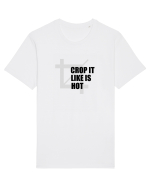 Crop It Like Is Hot Tricou mânecă scurtă Unisex Rocker