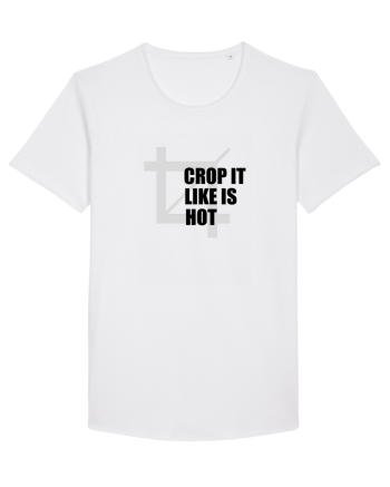 Crop It Like Is Hot White