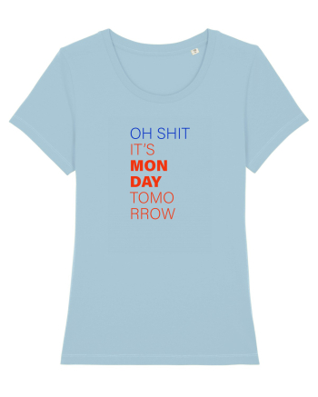 Monday Sky Blue