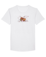 squirrel love Tricou mânecă scurtă guler larg Bărbat Skater