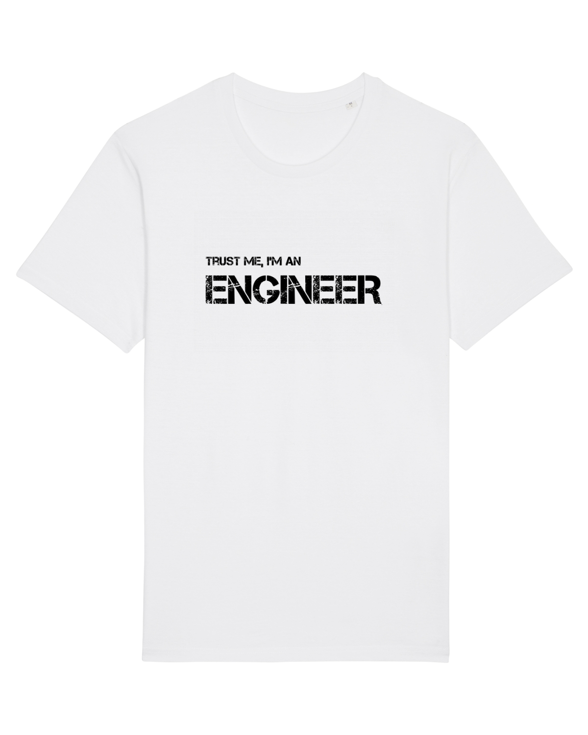 Tricou mânecă scurtă Unisex Rocker White
