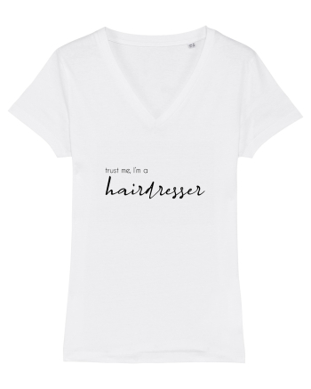 Trust me, I'm a Hairdresser White