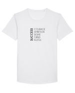 Success Tricou mânecă scurtă guler larg Bărbat Skater