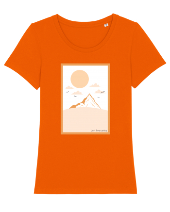Keep going Bright Orange