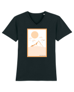 Keep going Tricou mânecă scurtă guler V Bărbat Presenter