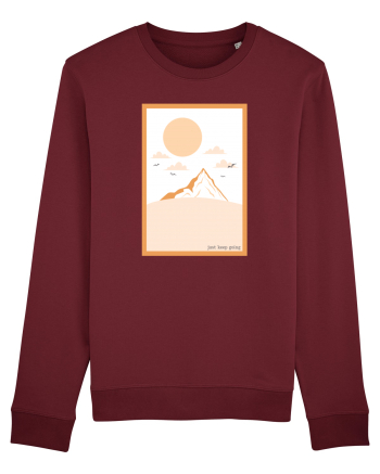 Keep going Burgundy