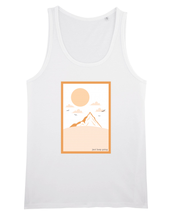 Keep going White