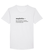 Mephobia Tricou mânecă scurtă guler larg Bărbat Skater