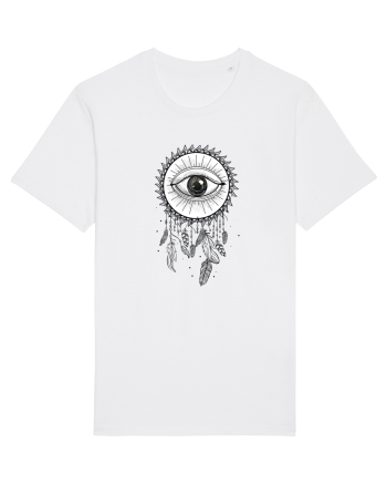 Dreamcatcher cu Ochi White