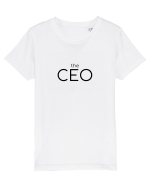 the CEO Tricou mânecă scurtă  Copii Mini Creator