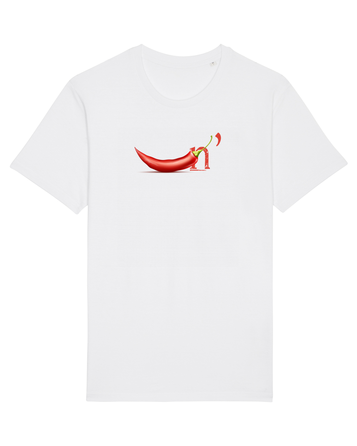 Tricou mânecă scurtă Unisex Rocker White