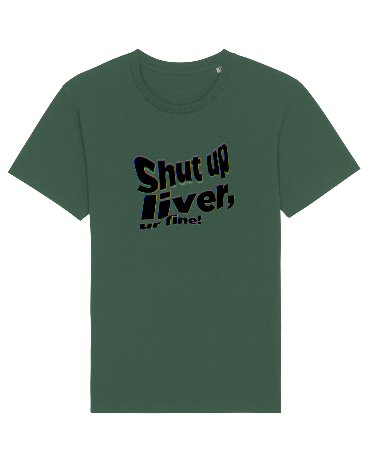 Tricou mânecă scurtă Unisex Rocker Bottle Green