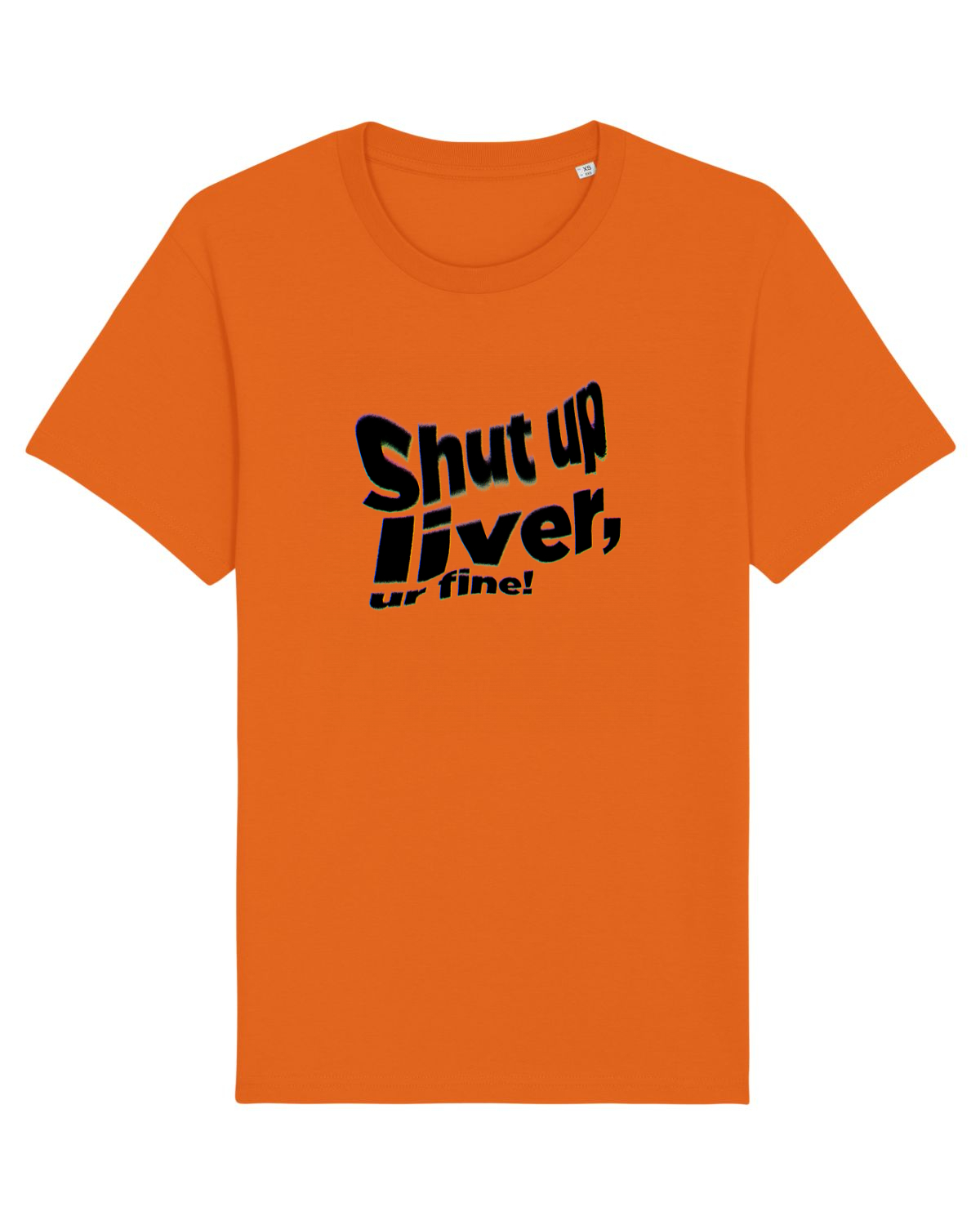 Tricou mânecă scurtă Unisex Rocker Bright Orange