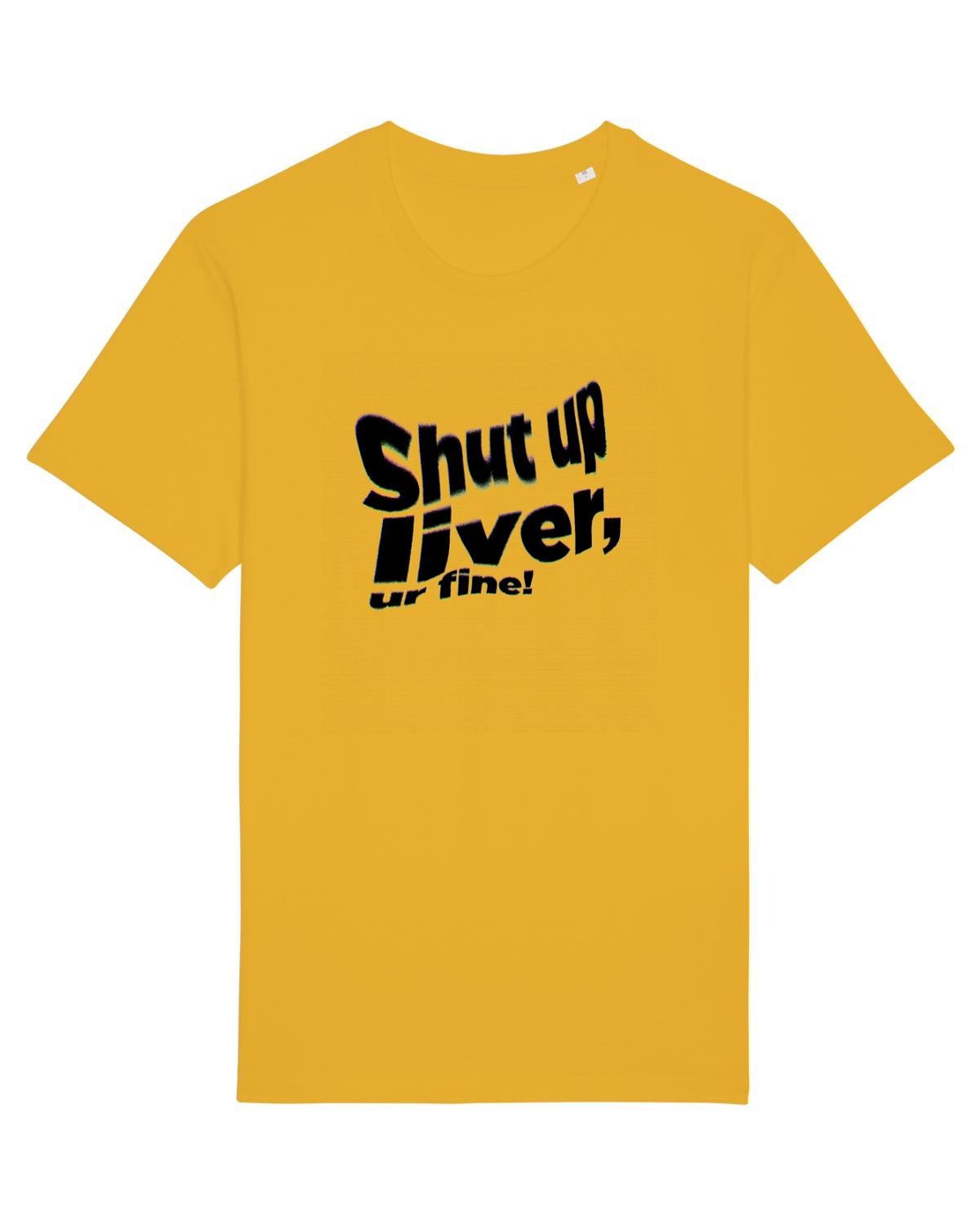 Tricou mânecă scurtă Unisex Rocker Spectra Yellow