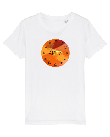 Aries Astrological Sign/BERBEC/Zodiac White