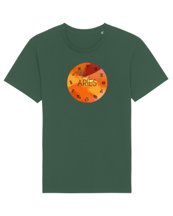 Aries Astrological Sign/BERBEC/Zodiac Bottle Green