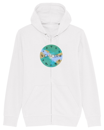 Cancer Astrological Sign/RAC/Zodiac White