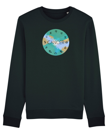 Cancer Astrological Sign/RAC/Zodiac Black