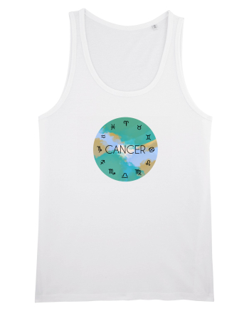 Cancer Astrological Sign/RAC/Zodiac White