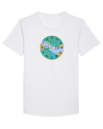 Cancer Astrological Sign/RAC/Zodiac White