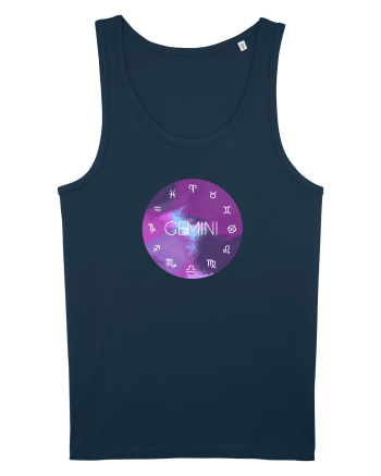 Gemini Astrological Sign/GEMENI/Zodiac Navy