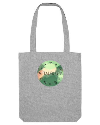 Taurus Astrological Sign/TAUR/Zodiac Heather Grey
