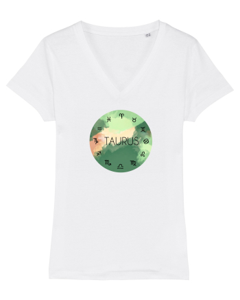 Taurus Astrological Sign/TAUR/Zodiac White