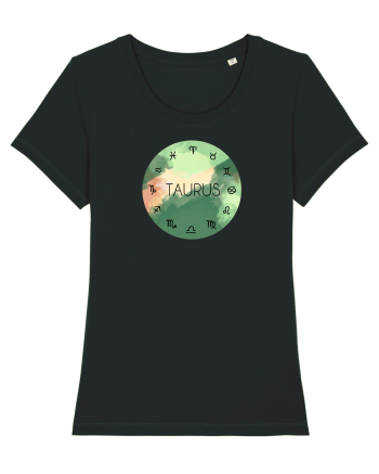 Taurus Astrological Sign/TAUR/Zodiac Black