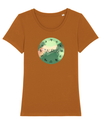 Taurus Astrological Sign/TAUR/Zodiac Roasted Orange