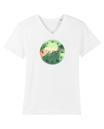 Taurus Astrological Sign/TAUR/Zodiac White