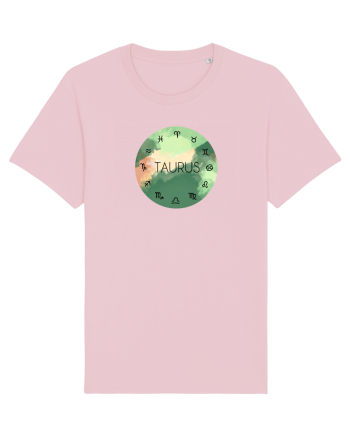 Taurus Astrological Sign/TAUR/Zodiac Cotton Pink