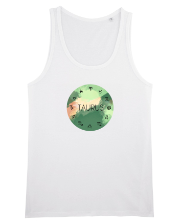 Taurus Astrological Sign/TAUR/Zodiac White