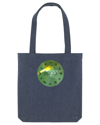 Virgo Astrological Sign/FECIOARA/Zodiac Midnight Blue
