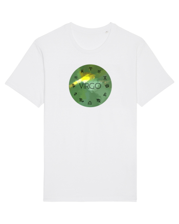Virgo Astrological Sign/FECIOARA/Zodiac White