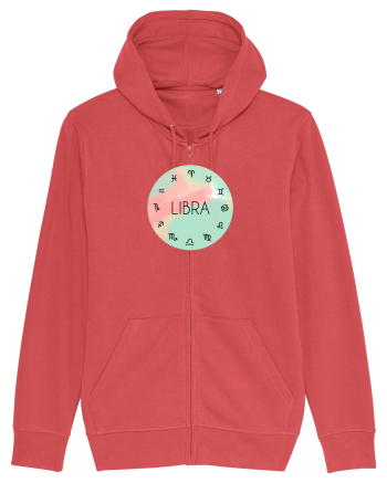 Libra Astrological Sign/BALANTA/Zodiac Carmine Red
