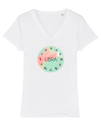 Libra Astrological Sign/BALANTA/Zodiac White