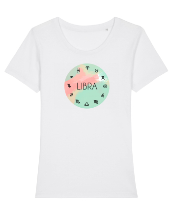 Libra Astrological Sign/BALANTA/Zodiac White