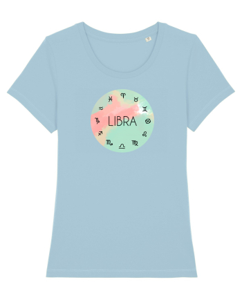 Libra Astrological Sign/BALANTA/Zodiac Sky Blue