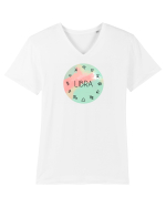 Libra Astrological Sign/BALANTA/Zodiac Tricou mânecă scurtă guler V Bărbat Presenter