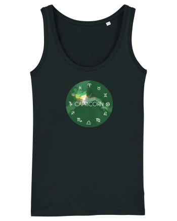 Capricorn Astrological Sign/COPRICORN/Zodiac Black