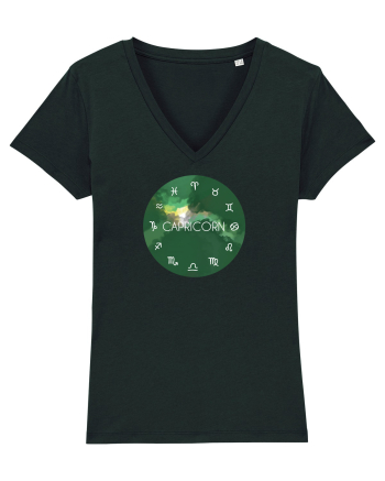 Capricorn Astrological Sign/COPRICORN/Zodiac Black