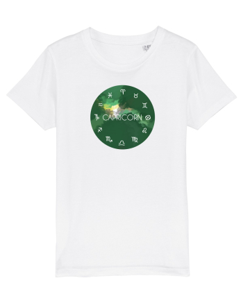 Capricorn Astrological Sign/COPRICORN/Zodiac White