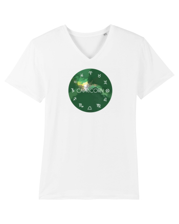 Capricorn Astrological Sign/COPRICORN/Zodiac White