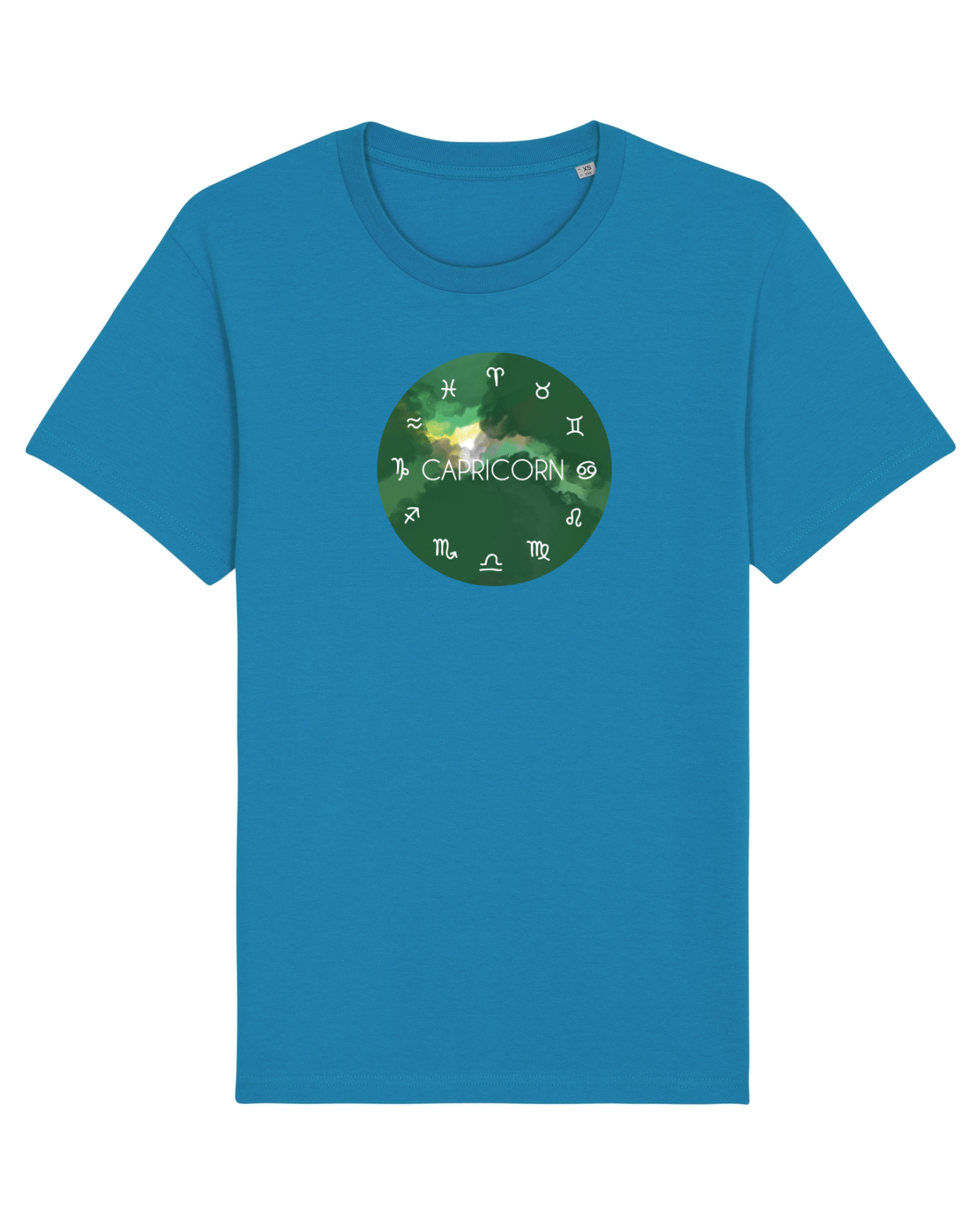 Tricou mânecă scurtă Unisex Rocker Azur