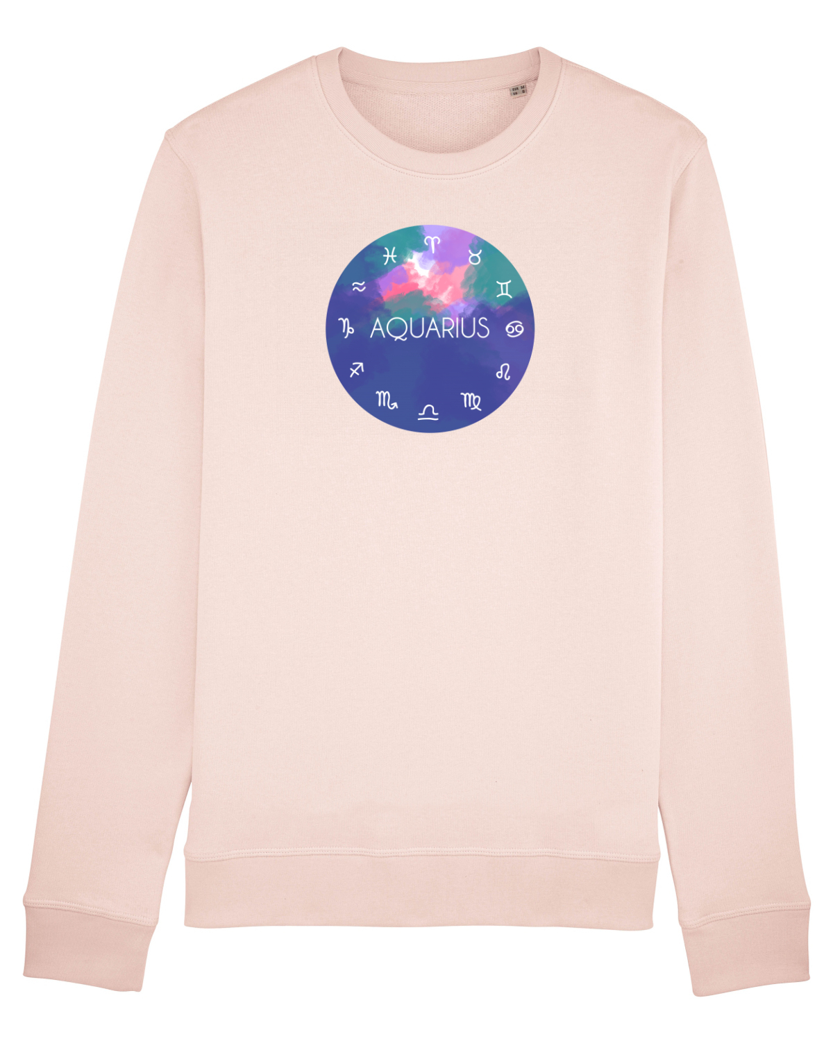 Bluză mânecă lungă Unisex Rise Candy Pink
