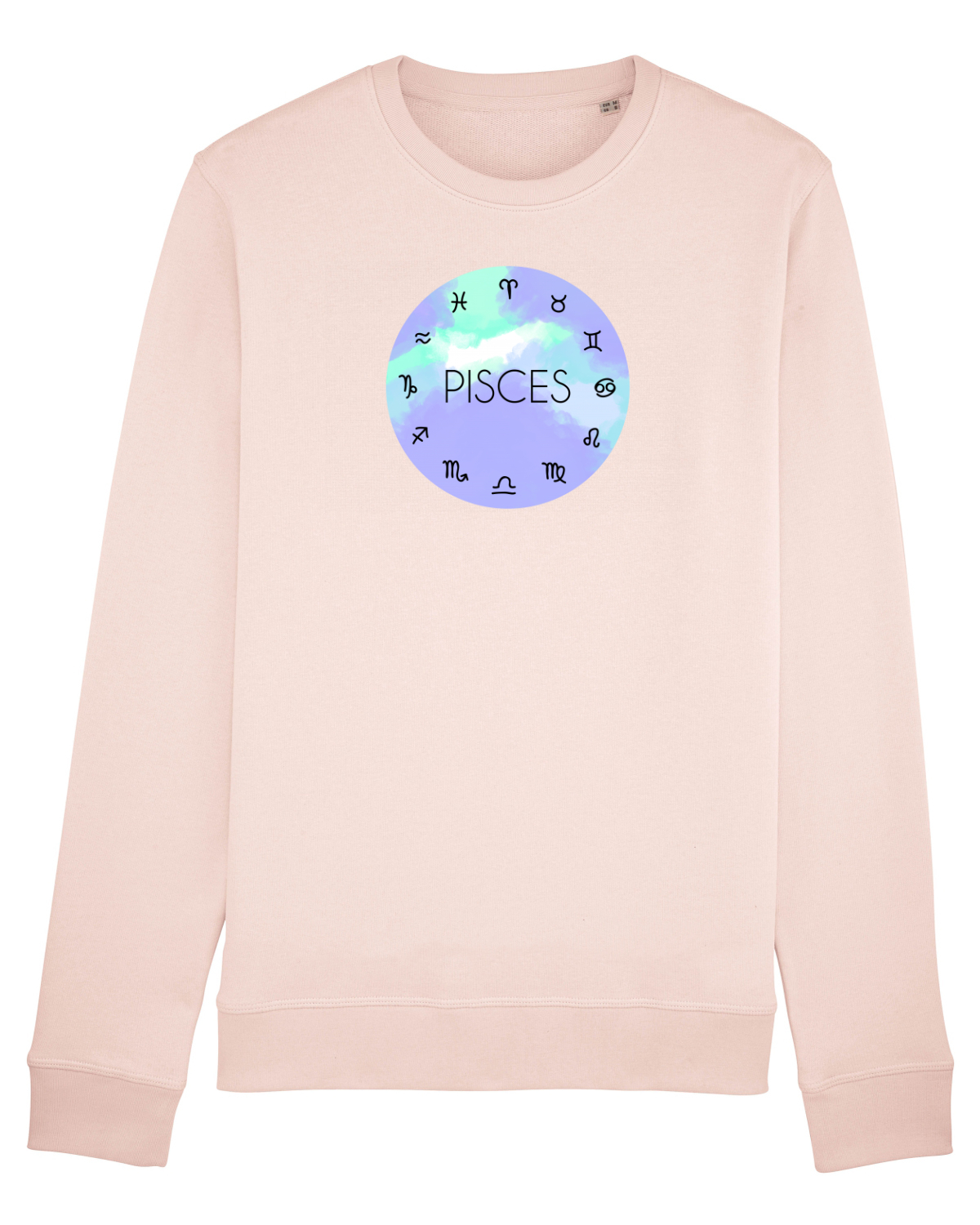 Bluză mânecă lungă Unisex Rise Candy Pink