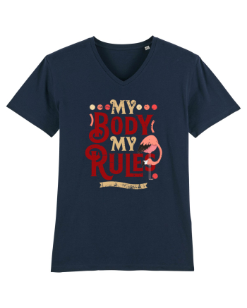 Corpul meu, regulile mele, cu flamingo French Navy