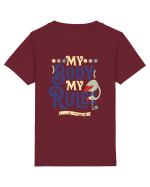 Corpul meu, regulile mele, vintage cu flamingo Tricou mânecă scurtă  Copii Mini Creator