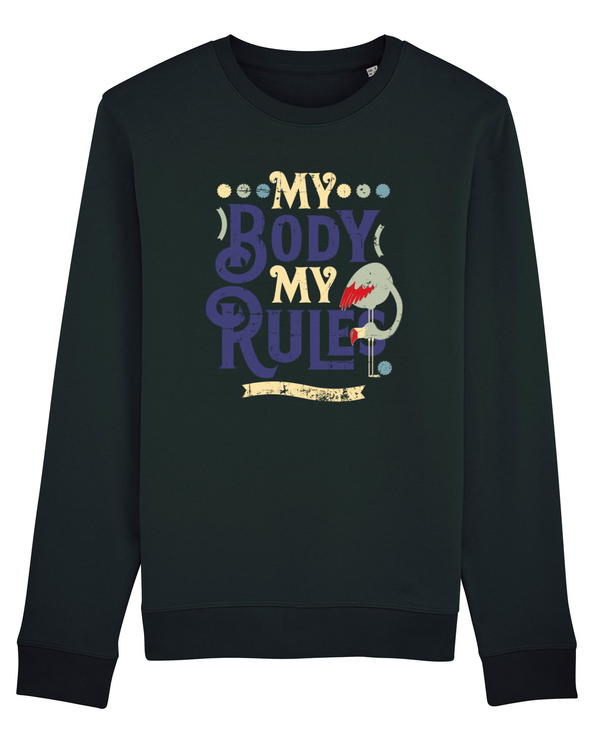 Bluză mânecă lungă Unisex Rise Black