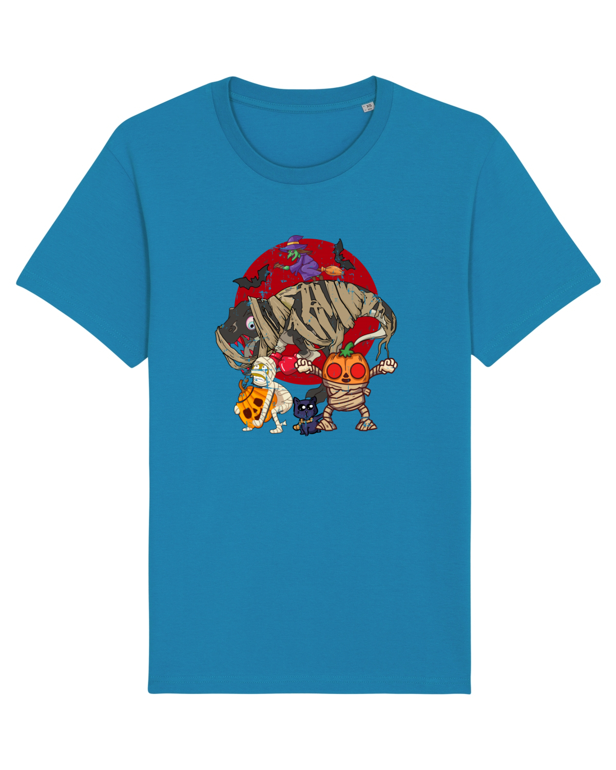 Tricou mânecă scurtă Unisex Rocker Azur